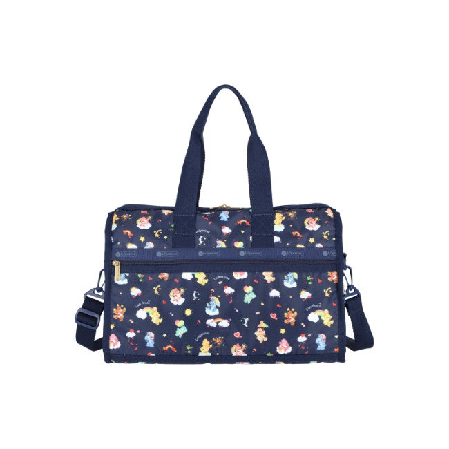 LeSportsac Unisex Deluxe Med Weekender In Care Bears Dreams Navy - 42627930390830