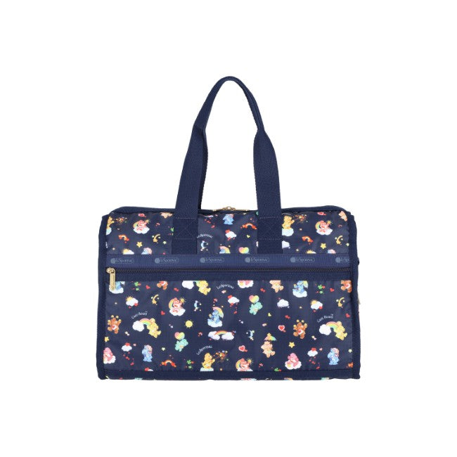 LeSportsac Unisex Deluxe Med Weekender In Care Bears Dreams Navy - 42627930521902