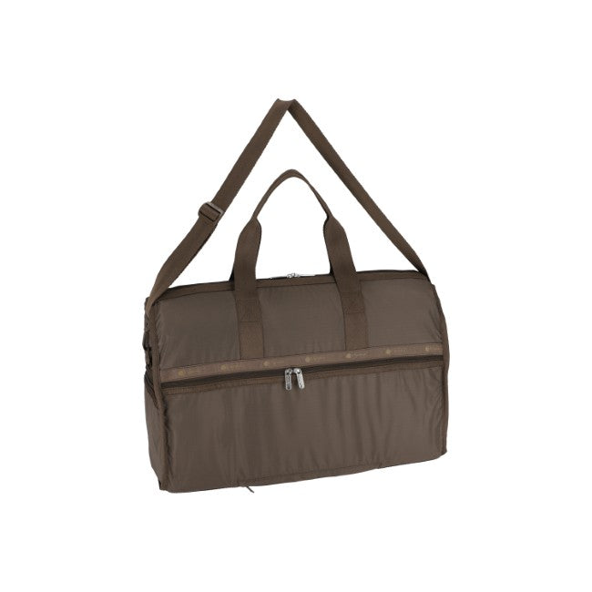 LeSportsac Unisex Deluxe Lg Weekender In Dark Chocolate - 42627931504942