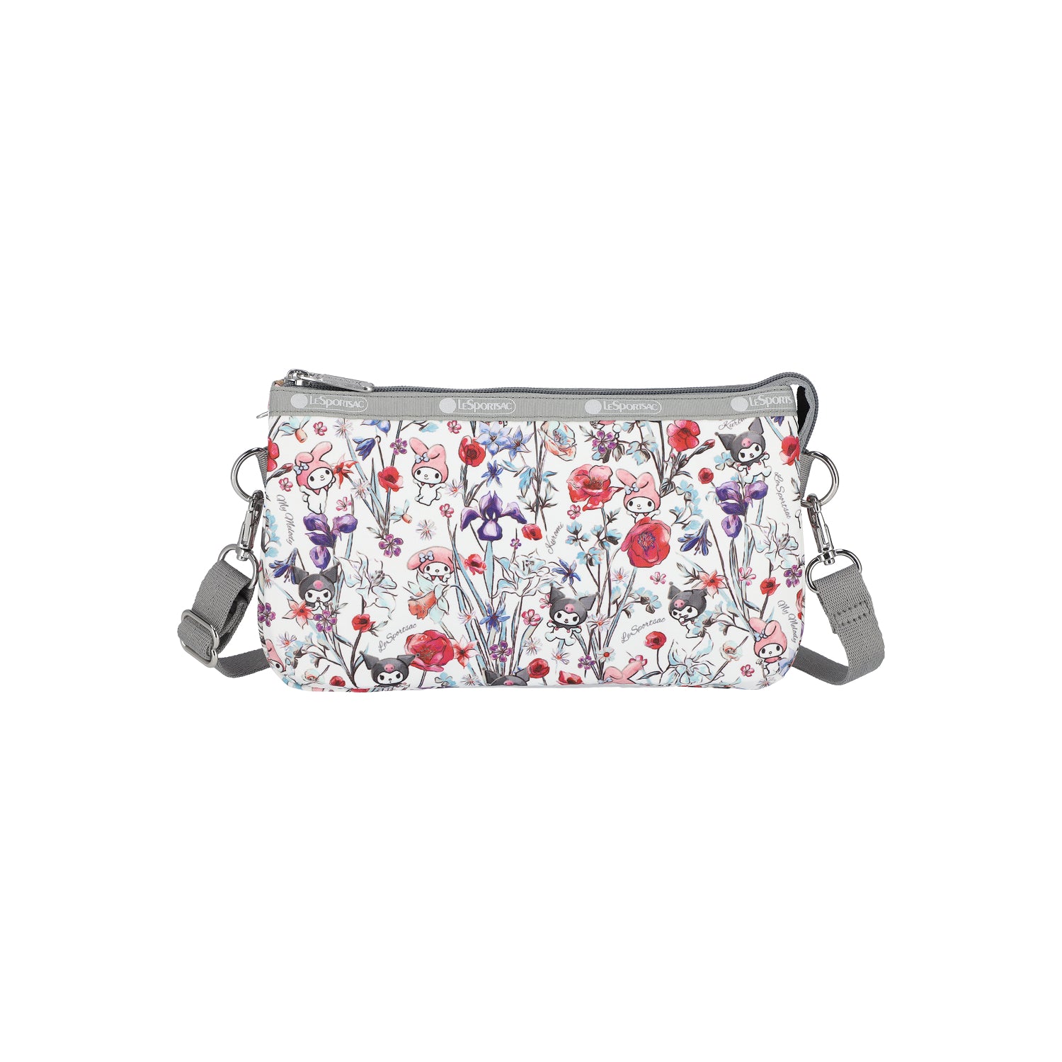 【LeSportsac】★ MY MELODY KUROMI GRAY MEDIUM KOKO CROSSBODY Med Koko Crossbody In My Melody Kuromi Gray – LeSportSac