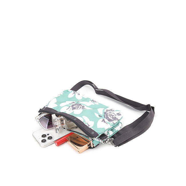 Med Koko Crossbody In Tropical Garden Green - 42171248443694