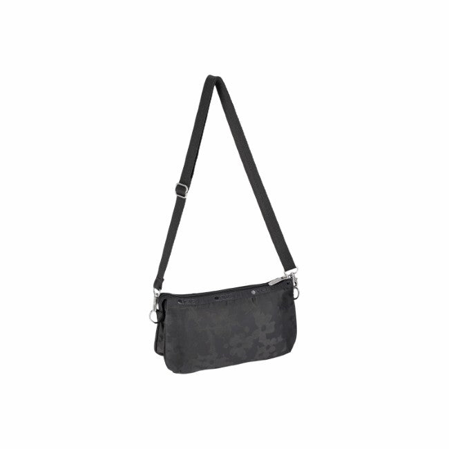 LeSportsac Unisex Med Koko Crossbody In Black Floral Jacquard - 42627931701550