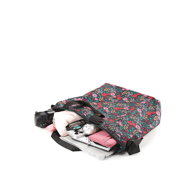 Deluxe Easy Carry Tote In Brilliant Botanical - 41848905367854