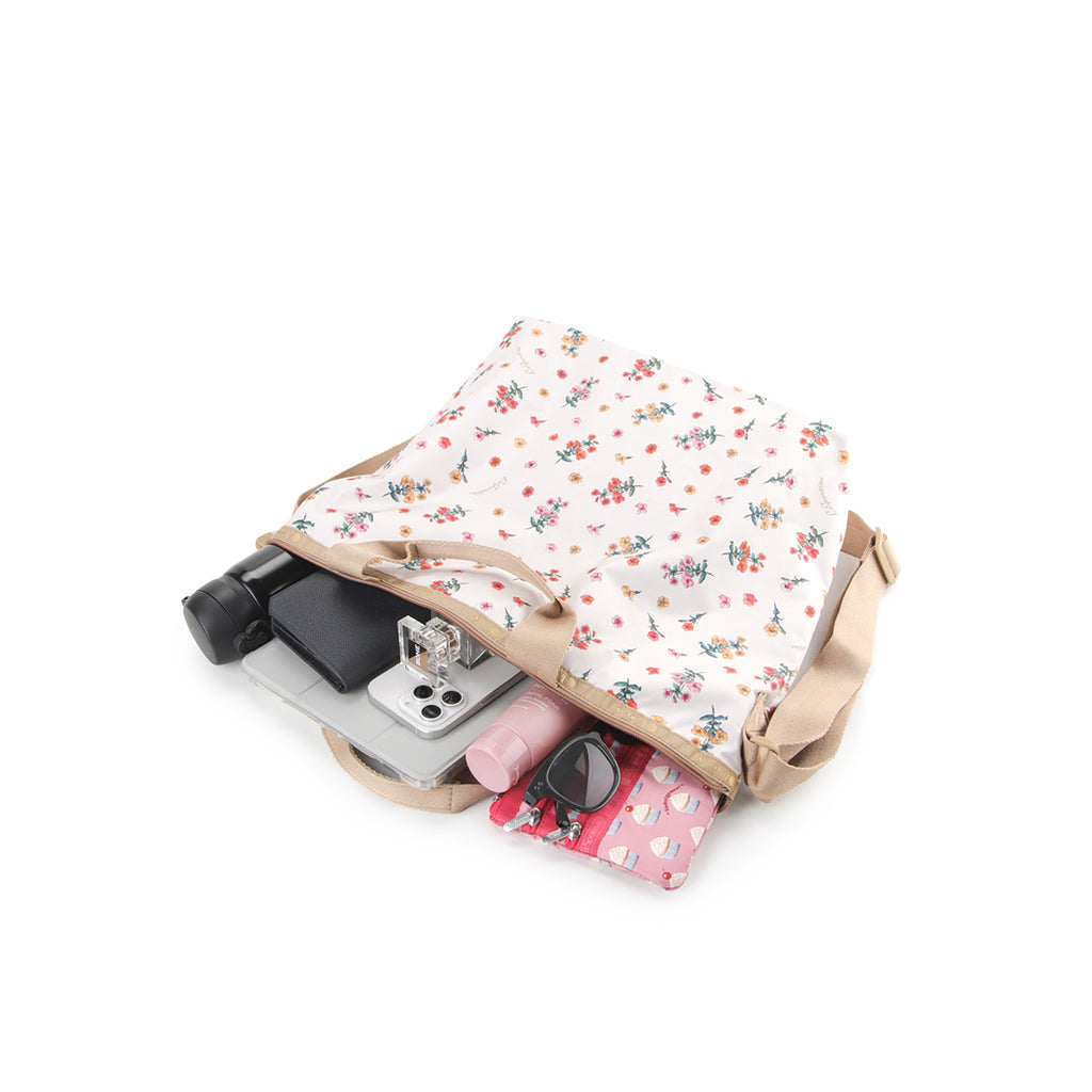 LeSportsac Unisex Deluxe Easy Carry Tote In Dainty Garden - 43367126630702