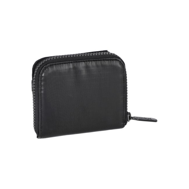 LeSportsac Unisex Wallet Claire In Black Shine - 44039318044974