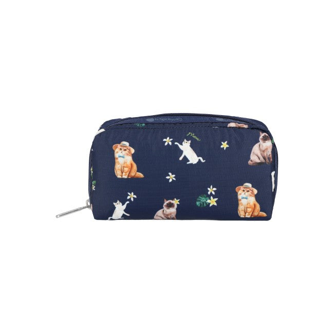 Rectangular Cosmetic In Tropical Meow Cat - 45055207506222