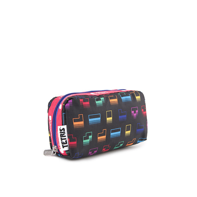 Rectangular Cosmetic In Tetris Falling Blocks/Pnk - 42133819490606