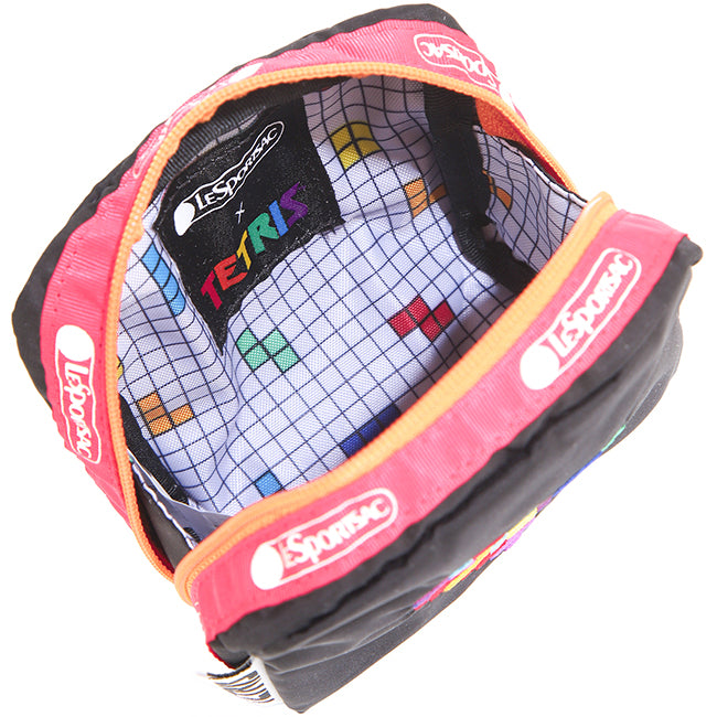 Square Cosmetic In Tetris Heart Emb Sq Cosm - 42133807694126