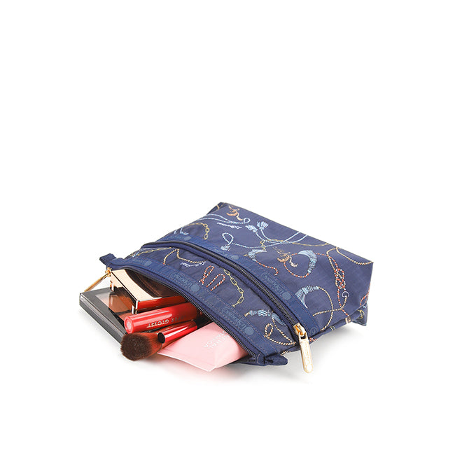 Cosmetic Clutch In Navy Status Chain - 41848975884590