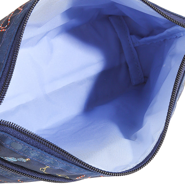 Cosmetic Clutch In Navy Status Chain - 41848975917358