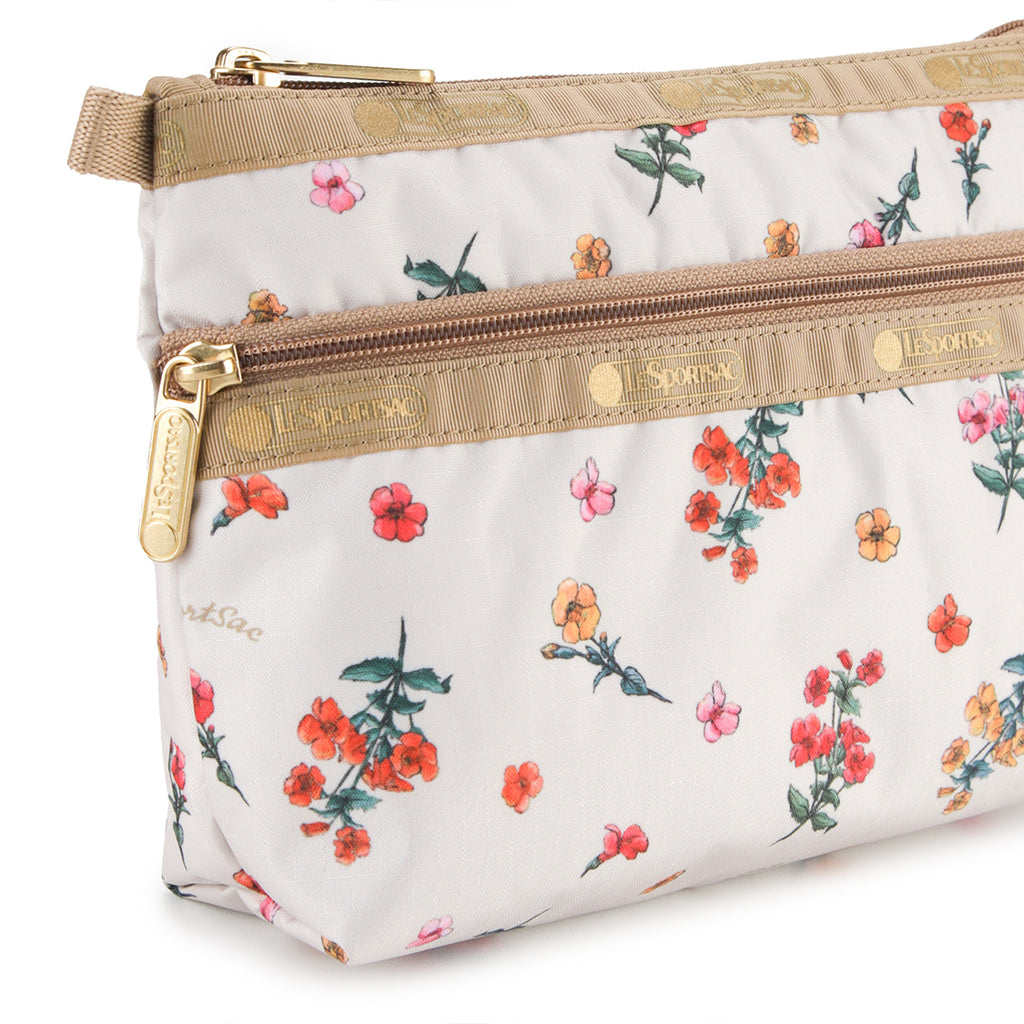 LeSportsac Unisex Cosmetic Clutch In Dainty Garden - 43367131676974