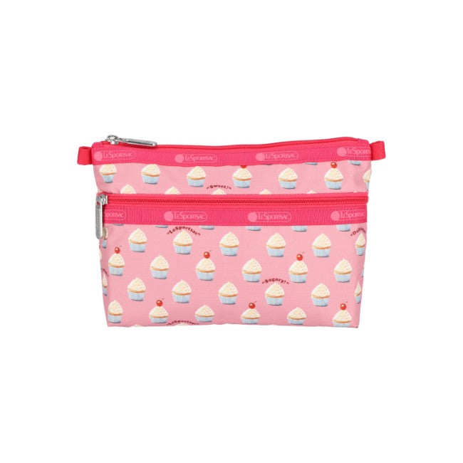 LeSportsac Unisex Cosmetic Clutch In Sweet Cupcake Delight - 42627937173806