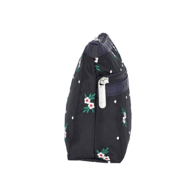 LeSportsac Unisex Pouch Cosmetic Clutch In Floral Lattice Emb - 44039357301038