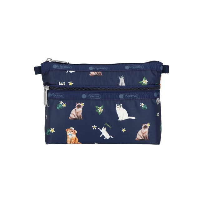 Cosmetic Clutch In Tropical Meow Cat - 45055209570606