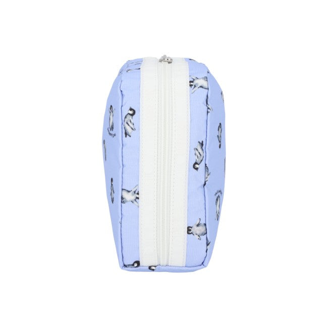 LeSportsac Unisex Pouch Xl Rectangular Cosmetic In Petite Penguins White - 44039364477230