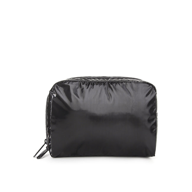 Xl Rectangular Cosmetic In Black Shine - 41860933189934