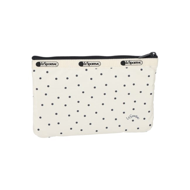 LeSportsac Unisex Pouch 3-Zip Cosmetic In Playful Dots - 44039371620654