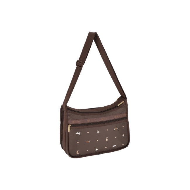 LeSportsac Unisex Deluxe Everyday Bag In Bunny Embroidery - 42627940450606