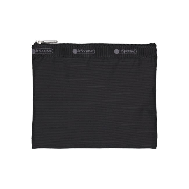 LeSportsac Unisex Deluxe Everyday Bag In Logo Jacquard Black - 42627940876590