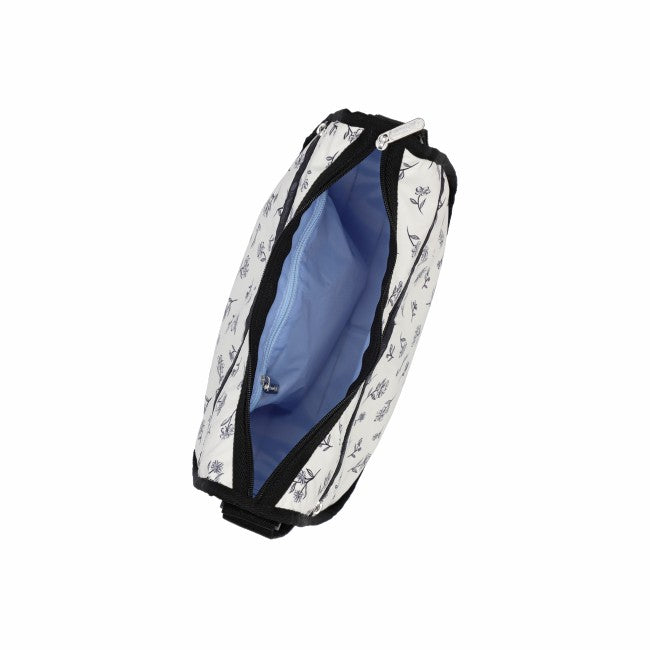 Classic Hobo In Ink Sketched Floral Ivory - 46427939143982