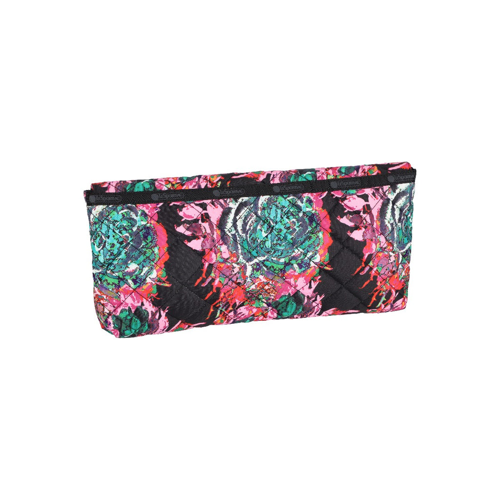 Medium Flap Clutch In Ll Pink Flwr Clutch - 42071650402606