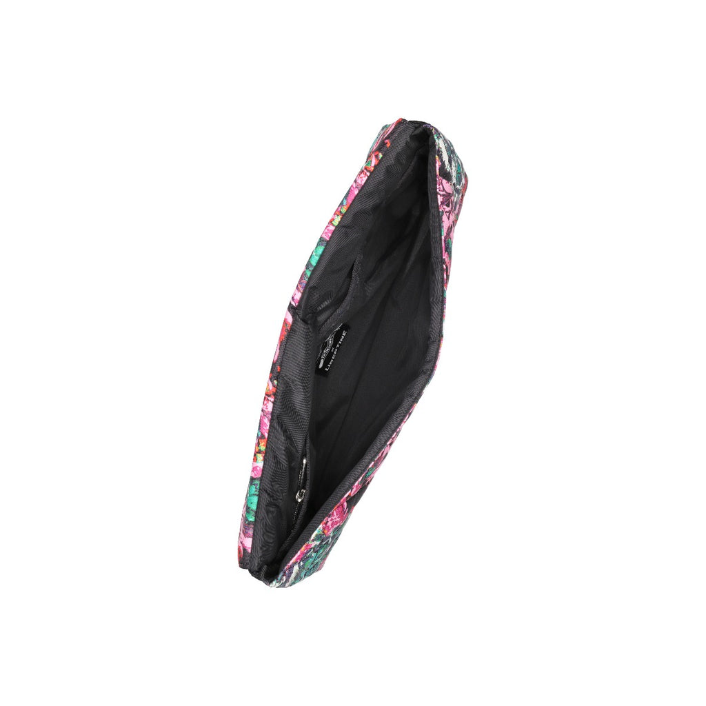 Medium Flap Clutch In Ll Pink Flwr Clutch - 42071650435374