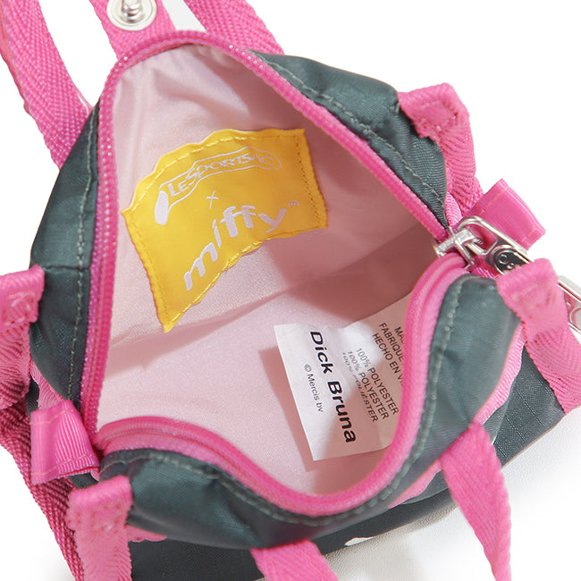 Micro Weekender Charm In Miffy Green/Pink Charm - 46321464443182