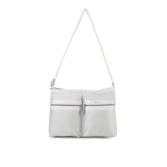 Essential Zip Crossbody In Blanc C - 45584034627886