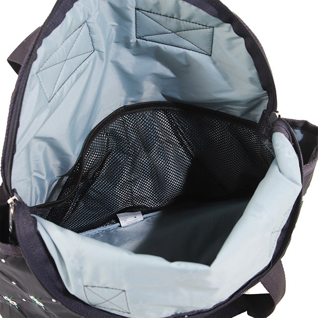 Double Trouble Backpack In Floral Lattice Emb - 46321333502254