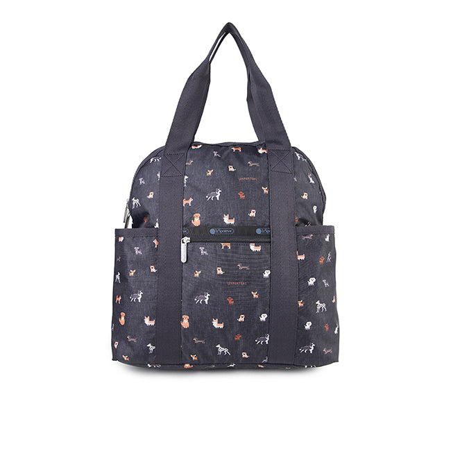Double Trouble Backpack In Woof Wonderland - 45584939778350