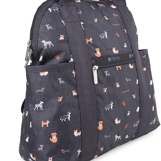 Double Trouble Backpack In Woof Wonderland - 45584939876654