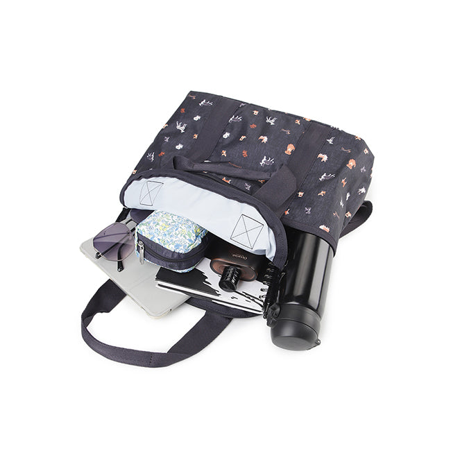 Double Trouble Backpack In Woof Wonderland - 45584939942190