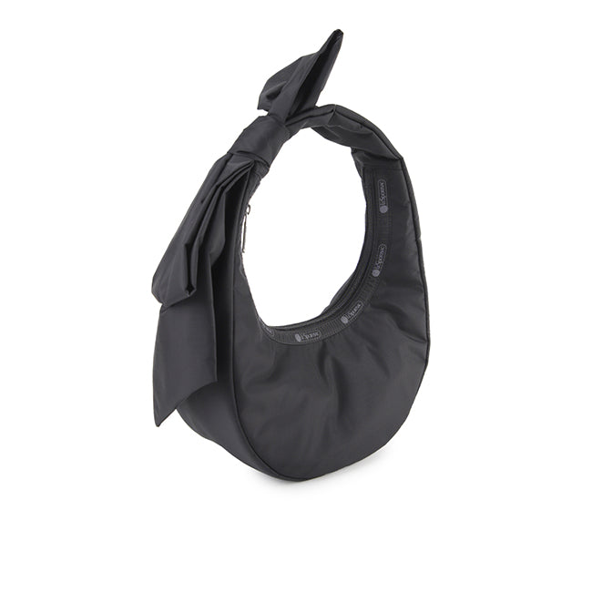Bow Crescent Shoulder In Black Bows - 46321335730478