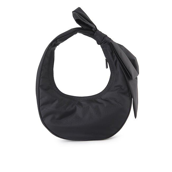 Bow Crescent Shoulder In Black Bows - 46321335763246