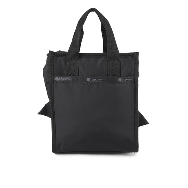 Bow Mini N/S Tote In Black Bows - 46321336484142