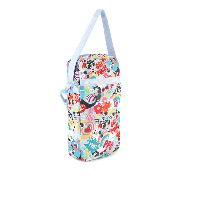 Mini Phone Crossbody In Ppg Grl Pwr! - 45673294070062