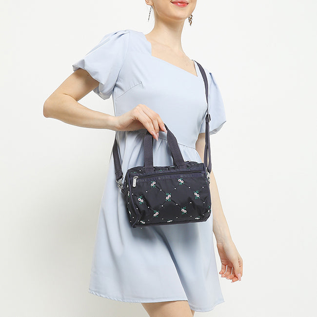 LeSportsac Unisex Bags Everyday Sm Satchel In Floral Lattice Emb - 46321337532718