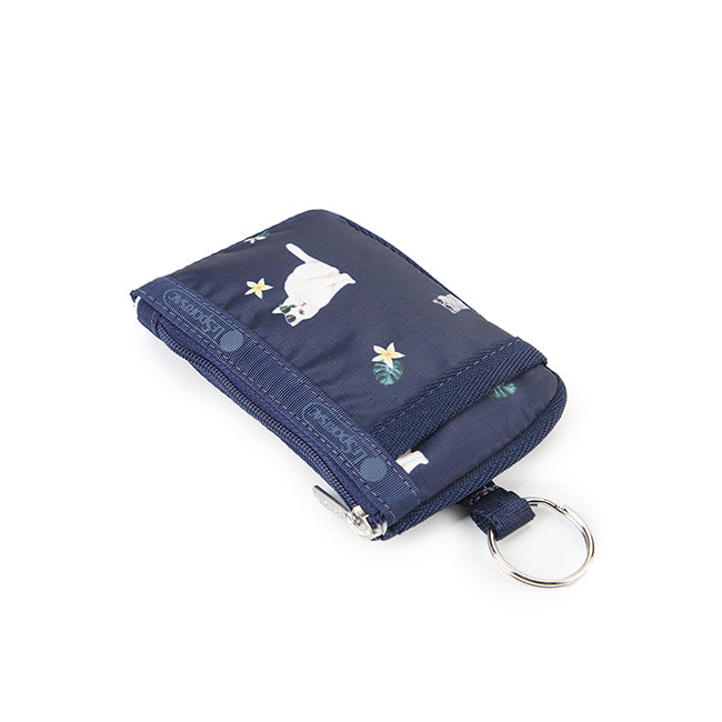 Key Card Holder In Tropical Meow Cat - 45428937326894