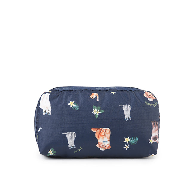 Rectangular Cosmetic In Tropical Meow Cat - 45428957184302