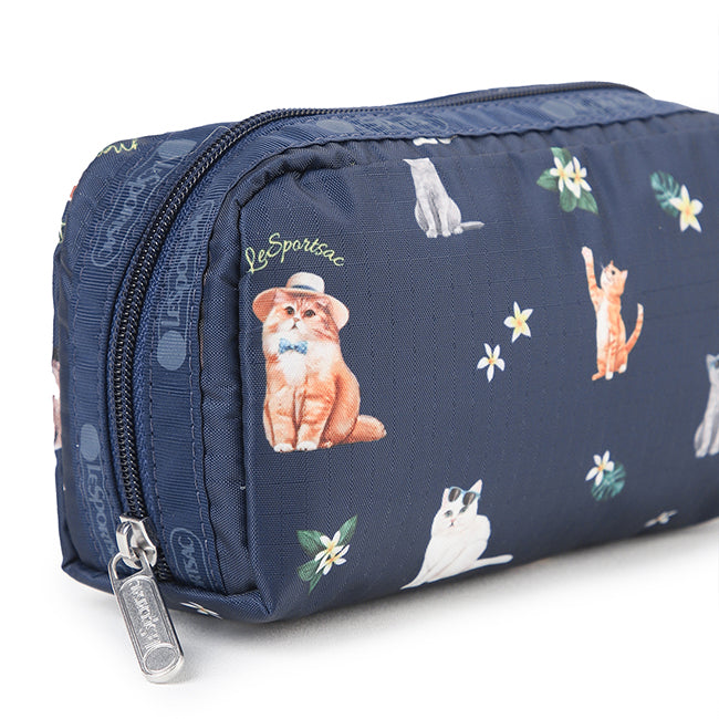 Rectangular Cosmetic In Tropical Meow Cat - 45428957217070