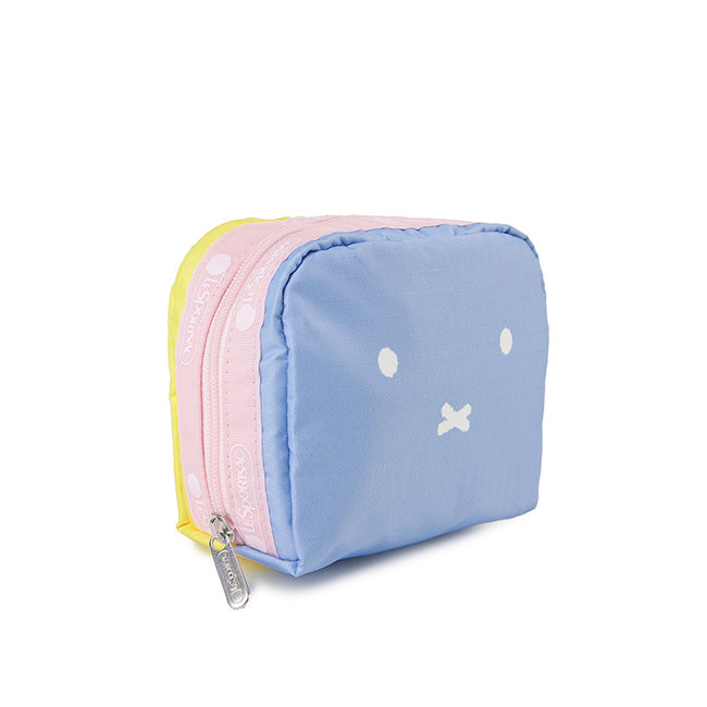 Square Cosmetic In Miffy Blue/Yellow Sq - 46321346707758