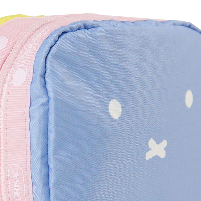Square Cosmetic In Miffy Blue/Yellow Sq - 46321346773294