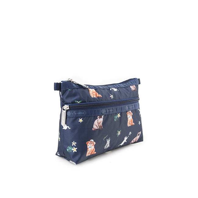 Cosmetic Clutch In Tropical Meow Cat - 45450046275886