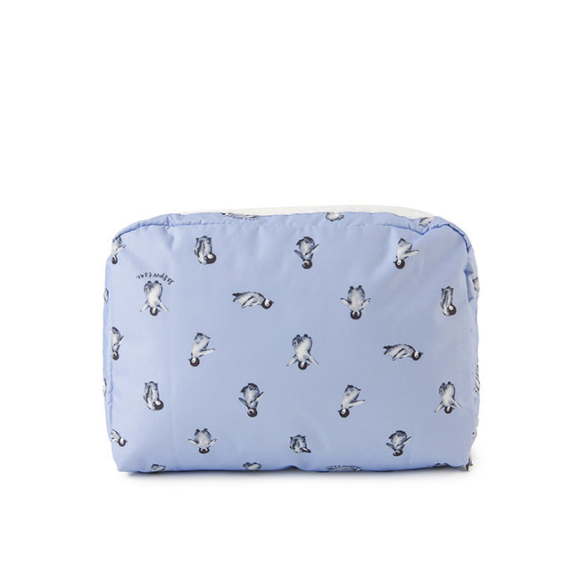 Xl Rectangular Cosmetic In Petite Penguins White - 46321352409390