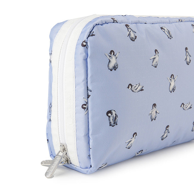Xl Rectangular Cosmetic In Petite Penguins White - 46321352442158