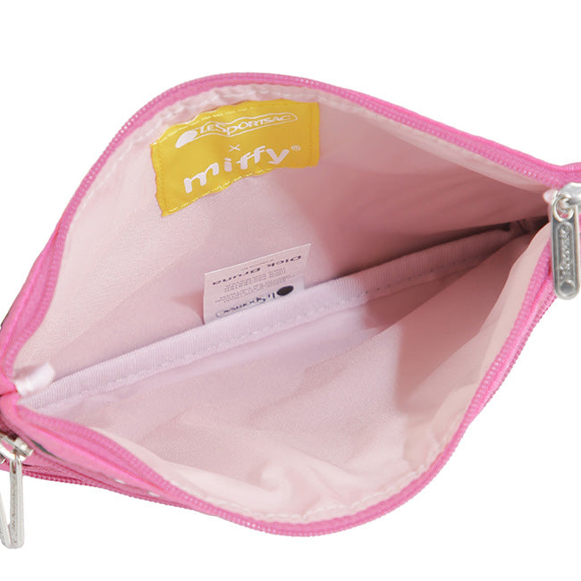 3-Zip Cosmetic In Miffy Orchard Green/Pink - 46321353752878
