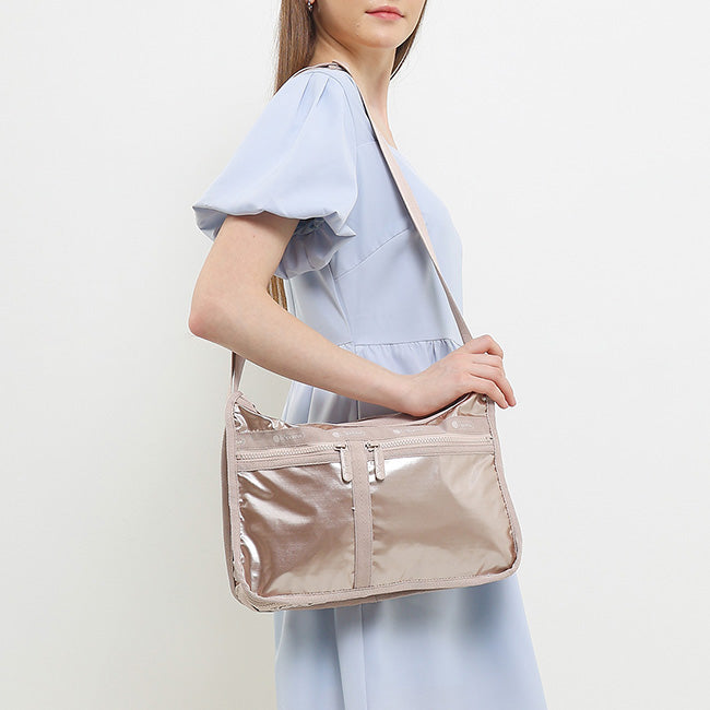 Deluxe Everyday Bag In Rose Gold Shine - 45586652365102