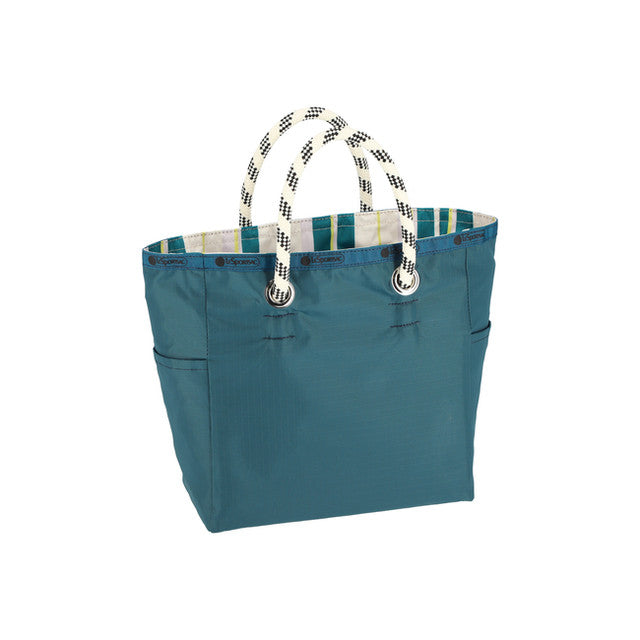 Medium 2 Way Tote In 2 Way Deep Lagoon - 40227827810606