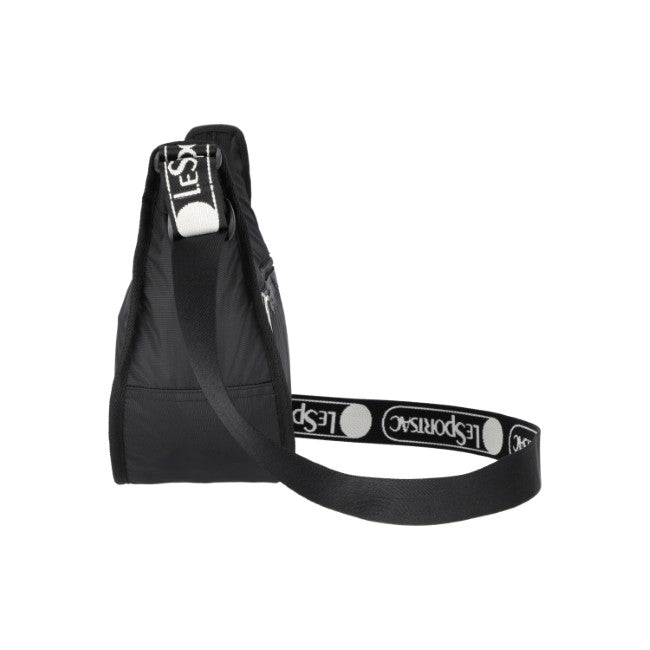 LeSportsac Unisex Everyday Hobo In Logo Jacquard Black - 42627907879214