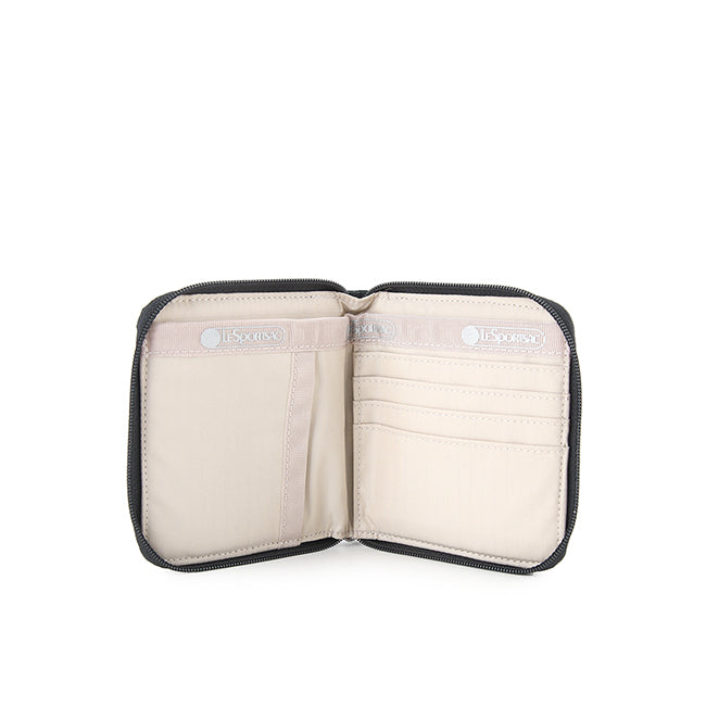 Compact Zip Wallet In Midnight Green - 42088572027182